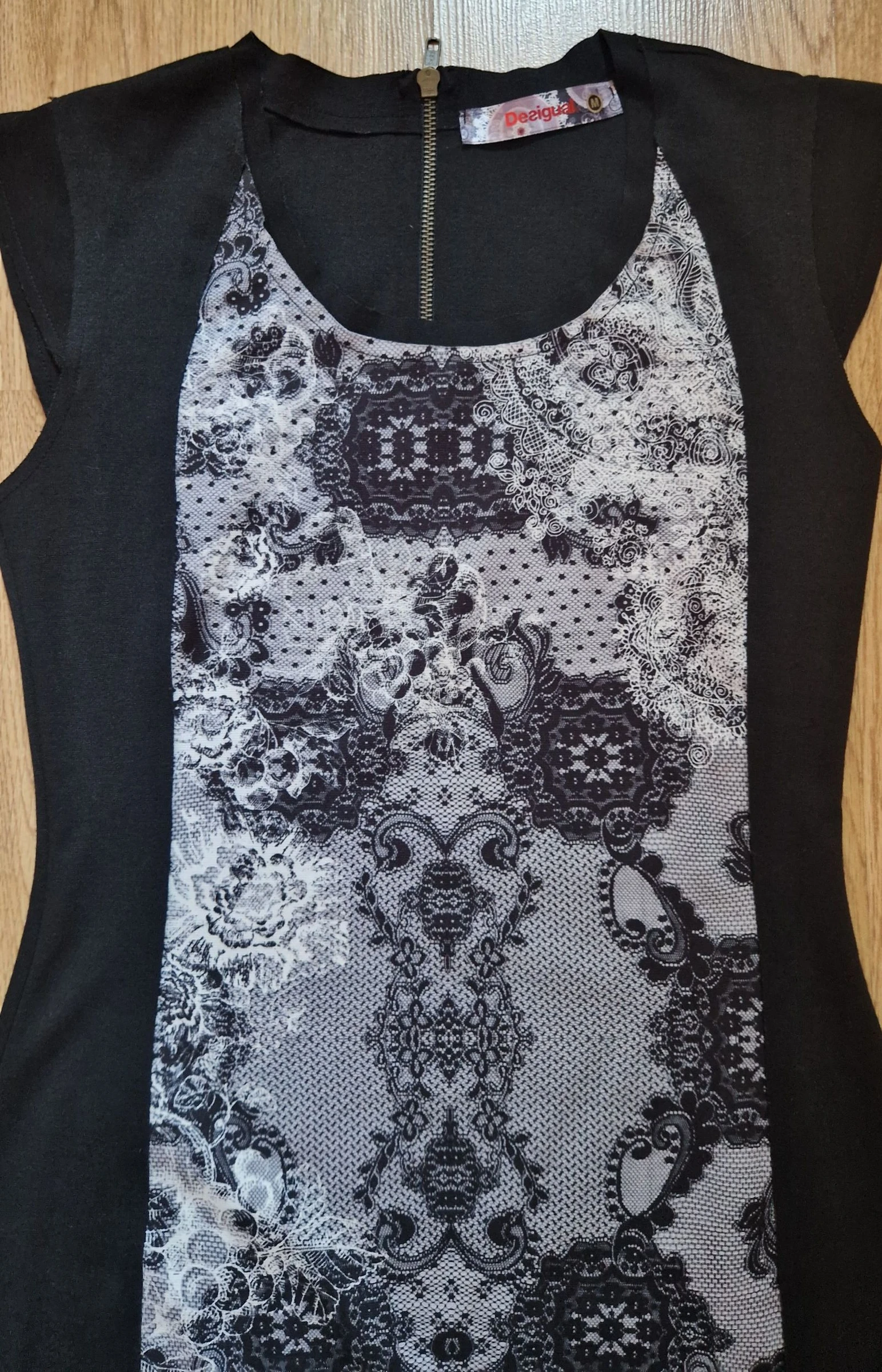 Vestido Mini Desigual Mandala Boho Elástico M – photo 3